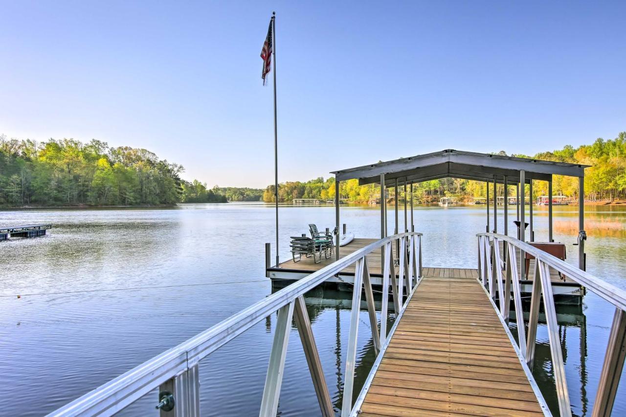 Lakefront South Carolina Abode With Deck And Boat Dock Fair Play 外观 照片